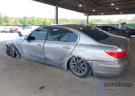 2009 Hyundai Genesis 4.6 из США, поврежденный, VIN KMHGC46F89U051921